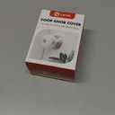 Mom's Choice Gold Awards Winner - EUDEMON 4 Pack Baby Safety Door Knob Covers Door Knob Locks(not Suit for All Door knobs)