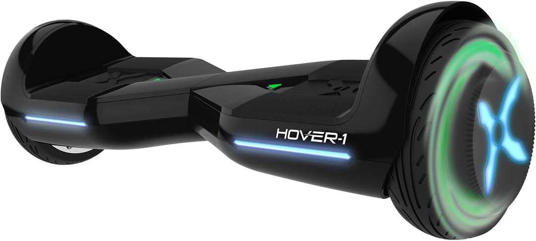Hover-1 Dream Electric Self Balancing Scooter with 7MPH Top Speed, 6 Mile Range, Long Lasting Lithium-Ion Battery, 5HR Full Charge, Rider Modes: Beginner to Expert (Jet Black)