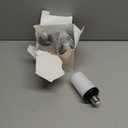 Vicstone Dusk to Dawn LED Flame Light Bulbs Outdoor, 4 Modes Flickering Light Bulbs with Upside Down Effect, E26 Fire Bulb for Halloween Christmas Party Patio Porch Home Indoor Decorations - 4 Blue