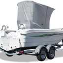 T-CON 1 by Eevelle USA, EX2FW, Watercraft Boat T-Top Center Console Cover, 108" L x 84" W x 90" H, Gray