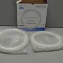 FC9T9 9 inch Circline Light Bulbs T9 30W, FCL30 Circular Fluorescent Lamp Round 30 Watts Bulb Replacement for Ceiling Fan Fixture, Daylight DL 6500K, G10q 4 Pin Base, 2 Pack