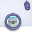 Casper Snow Foam Pillow, Standard, White King