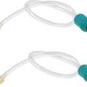 2pcs Cupping Hand Pump Tube Extension Hose Flexible Connection Tube for Cupping Therapy Replacement for Home Use Compact and Convenient Accessories