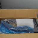 Office Chair, Ergonomic Desk Chairs 330LBS Capacity High Back Mesh Computer Chair with Flip-up Armrests, Comfy Work Chair with Adjustable Lumbar Support, Rolling Chair (25 inches x 20.5 inches x 40 inches, Black)