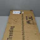 Simple Trending Portable Closet Wardrobe, Heavy Duty Clothing Clothes Rack with Adjustable Shelves for Hanging, Freestanding Garment Racks Loads 450LBS, Chrome