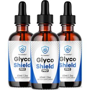 (3 Pack) Glyco Shield Drops - Official GlycoShield Pro Blood Formula Support Supplement Drops - Maximum Strength Original Natural to Overall Wellness and Support Health Reviews, 3 Bottles for 3 Months