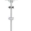 Drive Medical 10105-1 Platform Walker/Crutch Attachment, Silver