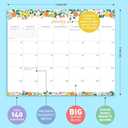 3 x S&O Fruity Magnetic Fridge Calendar from January 2026-June 2027 - Tear-Off Refrigerator Calendar to Track Events & Appointments - 18 Month Magnetic Planner for Fridge for Easy Planning - 8"x10" in.