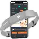 GPS Electric Dog Fence with Free App, Wireless Fence System with Training Collar, Portable for Outdoor Use, Rechargeable Waterproof Flexiable Collar, Adjustable of Dog