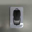 Mini Bluetooth Wireless Mouse with TF Card Reader, Rechargeable, Silent Click, Portable for Laptop, PC, Travel, Office & Home Use (Grey)