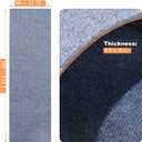 Cat Scratching Mat, Trimmable DIY Self-Adhesive Anti Scratch Furniture Protector, Climbing Wall Carpet, Couch Protector, Scratcher Scratching Pad Post Replacement (Light Grey, 118.1"x15.8")