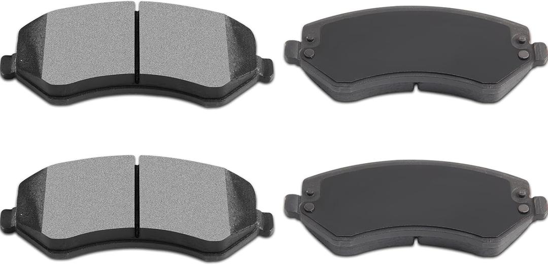 Brake Pads,ECCPP 4pcs Front Ceramic Disc Brake Pads Kits fit for 01-06 for Chrysler Town Country,2001-2003 for Chrysler Voyager,01-07 for Dodge Caravan/for Dodge Caravan Caravan,02-07 for Jeep Liberty