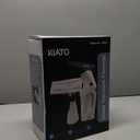 Kiato Window Vacuum Squeegee Cordless, Electric Window Vac, Rechargeable Window Cleaner with 2 X Squeegee (11+ 6.7), Spray/Wipe/Suck, for Cleaning Windows, Mirror, Shower Glass, WC07, 2200mA