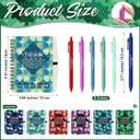 Tenceur 24 Sets Team Appreciation Gifts Bulk Employee Inspirational Puzzle Spiral Notebook Ballpoint Pen Back to School Thank You Gift for Team Staff Coworker Teacher Volunteer Office Party Favors