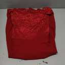 Atnlewhi Womens Vintage Lace Floral Off Shoulder Elegant Swing Dresses A-line Mini Dress for Party Cocktail Wedding (Medium, Swing-Red)