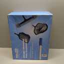 Poolvio 5-in-1 Pool Cleaning Kit - Includes Semi-Deep Skimmer Net, Aluminum Leaf Rake, 20' Pool Brush with 13ft Adjustable Pole