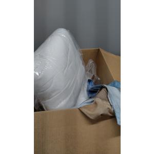 Queen Size Comforter Set with 2 Pillowcases, Grey Brown Painting 3 Pcs Bedding for Kids and Adults, Beige Contemporary Soft Comforter Set for Bedroom Bed Decor