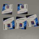 512MB SD Card (5 Pack), SDHC Flash Memory Cards UHS-I U1 Class 4 High-Speed Full HD Video Compatible with Digital Point-and-Shoot Cameras, HD Camcorders, DSLR and PC