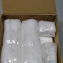 Bonuci 6 Pcs Bobeches for Chandelier 4 Inch Crystal Chandeliers Teardrops Pendant Bobeche Replacement Parts with 4 Side Holes for Candle Home Wedding Birthday Party Decor(Crystal, Stylish Style)