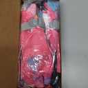 Ski Gloves, Waterproof and Breathable Snow Gloves for Cold Weather, Men & Women Boys and Girls (XS(Fit Kids 6-8 Years), Rose Red)