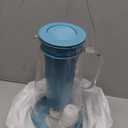 LifeStraw Home Water Filter Pitcher, 7-Cup, Glass with Silicone Base, Juniper, for Everyday Protection Against Bacteria, Parasites, Microplastics, Lead, Mercury, PFAS and a Variety of Chemicals