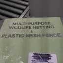 Junkogo Deer Fence Netting for Garden, 4x100 FT Plastic Mesh Fencing Roll 36 by 99