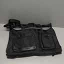 RAINSMORE Convertible Garment Bags for Travel, 45L Garment Duffle bag for Hanging Clothes, 3 in 1 Suit Travel Bag for Business Trips with Shoulder Strap, Carry On Suit Luggage for Men Women, Black