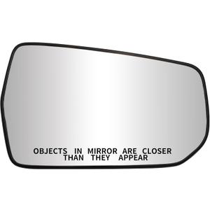 Passenger Side Mirror Replacement for Chevrolet Chevy Malibu 2016 2017 2018 2019 2020 2021 - Right Side Mirror Glass, Rear View Mirrors Glass with Power Heated