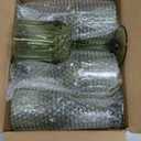 XUWAIDSGN 16 Pcs 7oz Plastic Vintage Glasses Drinking Glasses Unbreakable Wedding Glassware Crystal Water Goblets Reusable Drinkware Vintage Champagne Flutes (16, Dark Green)