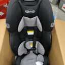 Graco Slimfit 3-in-1 Convertible Car Seat, Slim Car Seat with Space-Saving Design, Highback Booster Seat with 10-Position Headrest, Rear Facing and Forward Facing Carseat, Jarret, Manufacturing date: 03-04-2026