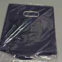 Black Foldable Storage Cubes Bins , Fabric Storage Box Cubes Organizer Baskets with Dual Handles for Home Organizer (Navy Blue) (1 Pack)