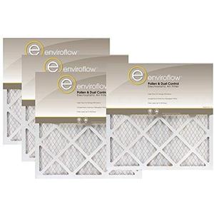 Enviroflow 18X25X1 (17.75 x 24.75) Air Filter (4 Pack)