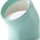 Salt Cellar, Modern Ceramic Salt Pig, Salt Containers for Countertop, Sugar Container, Sugar Jar, Easy Access, Dishwasher Safe (Mint Green)