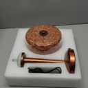 Azhongxus Salt lamp with Touch dimmer Control USB Himalayan Salt lamp Natural Rock lamp high Transparency PC lampshade (excluding USB Adapter)