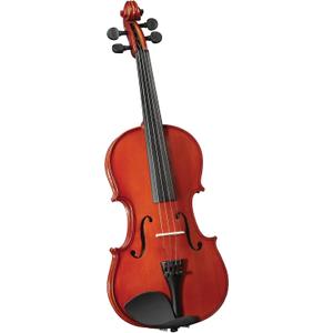 Cremona SV-50 Novice Violin Outfit 4/4 Full Size, Hand-Carved Spruce & Maple, Student Violin with Bow & Case
