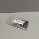 Non-Ticking Hands Quartz DIY Wall Miniature Clock Movement Mechanism Battery Operated DIY Repair Parts Replacement with 3 Pairs of Short Hands, 5/32 Inch Max Dial Thickness, 1/2 Inch Total length