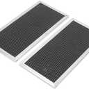 Whirlpool 6800 Over-The-Range Microwave Grease Filter, 2-Pack, 2 Count (Pack of 1), Charcoal