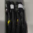 QUMY Dog Shoes for Large Dogs, Medium Dog Boots & Paw Protectors for Winter Snowy Day, Summer Hot Pavement, Water-Resistant in Rainy Weather, Outdoor Walking, Indoor Hardfloors Skid-Resistant Sole (Size 5: 2.4''x2.8''(W*L) (Pack of 4))