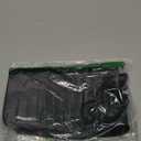 Silicone Sink Splash Guard 20 Inch Extended Ramp Kitchen Faucet Mat Bathroom Kitchen Sink Mat Non-Slip Splashproof Drying Mat Placemat (Black, L20" x 5.7")