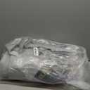 3x8 Hallway Washable Runner Rug: Extra Long Kitchen Runner Non Slip Abstract Rugs Printed Faux Wool Low Pile Soft Indoor Floor Carpet for Bedroon Dining Living Room Bathroom Black White 3x8