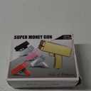 Sopu Make it Rain Money Gun Paper Playing Spary Prop Cash Gun Party Supplies (Metallic Gold)
