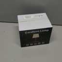 Kakanuo Cordless Shower Lamp Waterproof, Cordless Lamp with 4000mAh Battery, Rechargeable Table Lamp, Touch Dimmable Desk Light for Outdoor, Kitchen, Bathroom, Camping, Patio, IP54 (1 Pack, Wood Grain)