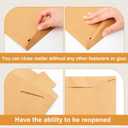20 Pack 16x20 in Tab Lock Rigid Mailers Extra Large Sturdy Keep Flat Mailers Cardboard Envelopes Kraft Paper 250 Gsm for Shipping Photos, Packing Documents, Gift Cards, Cds, Art Prints