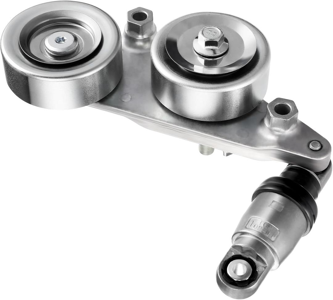 39092 Belt Tensioner Assembly with Pulley Fit for Honda Accord 2008-2010, Odyssey 2005-2010, Pilot 2006-2011, Accord Crosstour 2010 3.5L, Replace# 31170R70A01, 31170RKB005