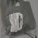 Women's 2 Piece Color Black Tankini Set Bandeau Strapless Ruched Bathing Swimsuit , XL