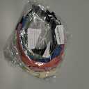 Jaciya Headbands for Girls Women Hair Accessories Thin Headband with Bow Knotted Head Band Bunny Ears Hairband (Color 1)