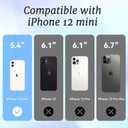 for iPhone 12 mini Case, Coastal Romantic Y2K Design with Military-Grade Drop Protection, Romantic Ocean Theme Ocean Theme TPU Cover with 1.5mm Camera Protection for Girls