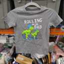 Rolling with Dad T-Shirt Size 5T