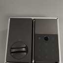 Aqara Smart Lock U100, Fingerprint Keyless Entry Door Lock with Apple Home Key, Touchscreen Keypad, Bluetooth Electronic Deadbolt, IP65 Weatherproof, Supports Apple HomeKit, Alexa, Google, IFTTT, Gray