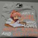 Just A Girl Who Loves Anime Ramen And Sketching Japan Anime Pullover Hoodie, S